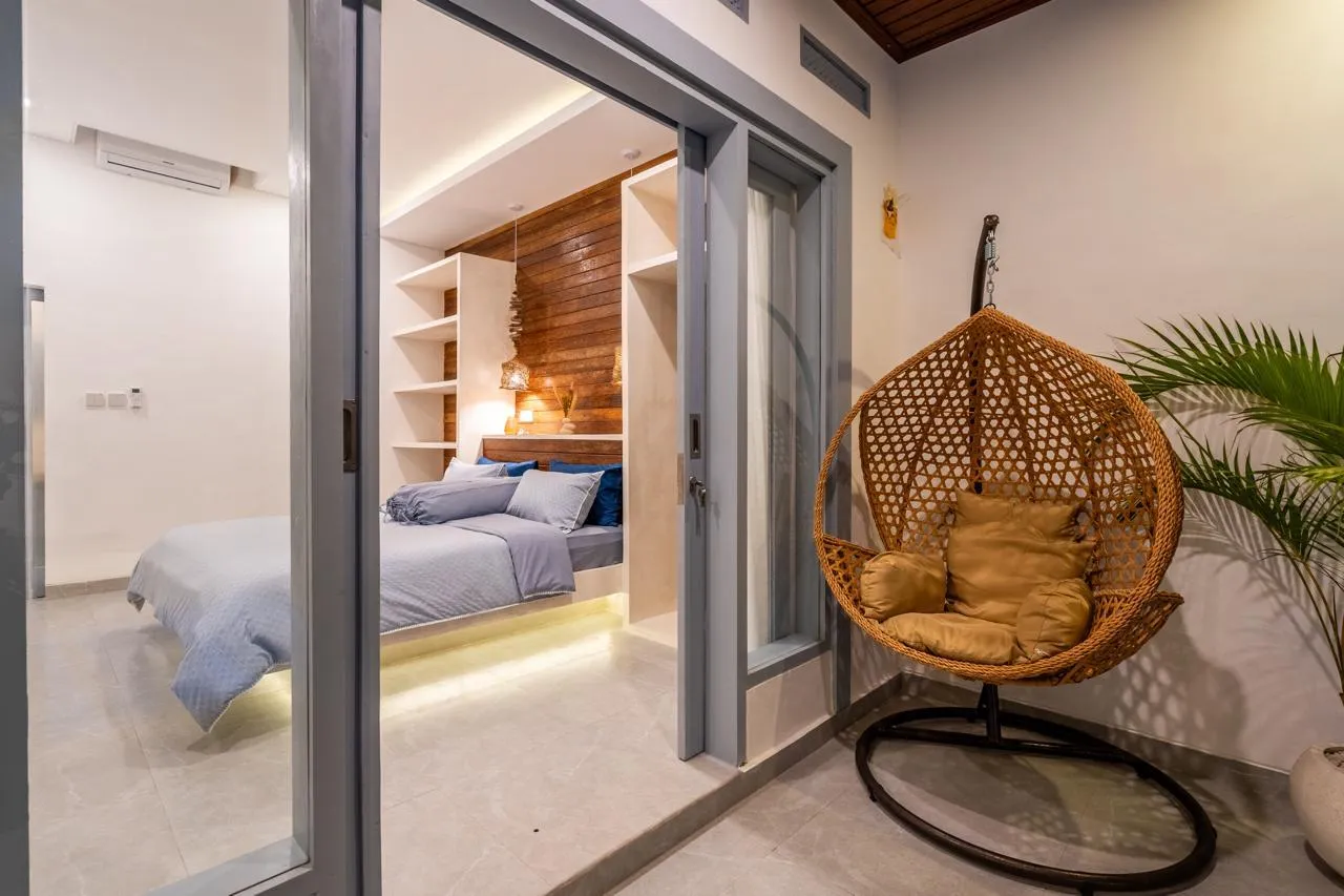 Spacious 2-Bedroom Villa with Rice Paddy View