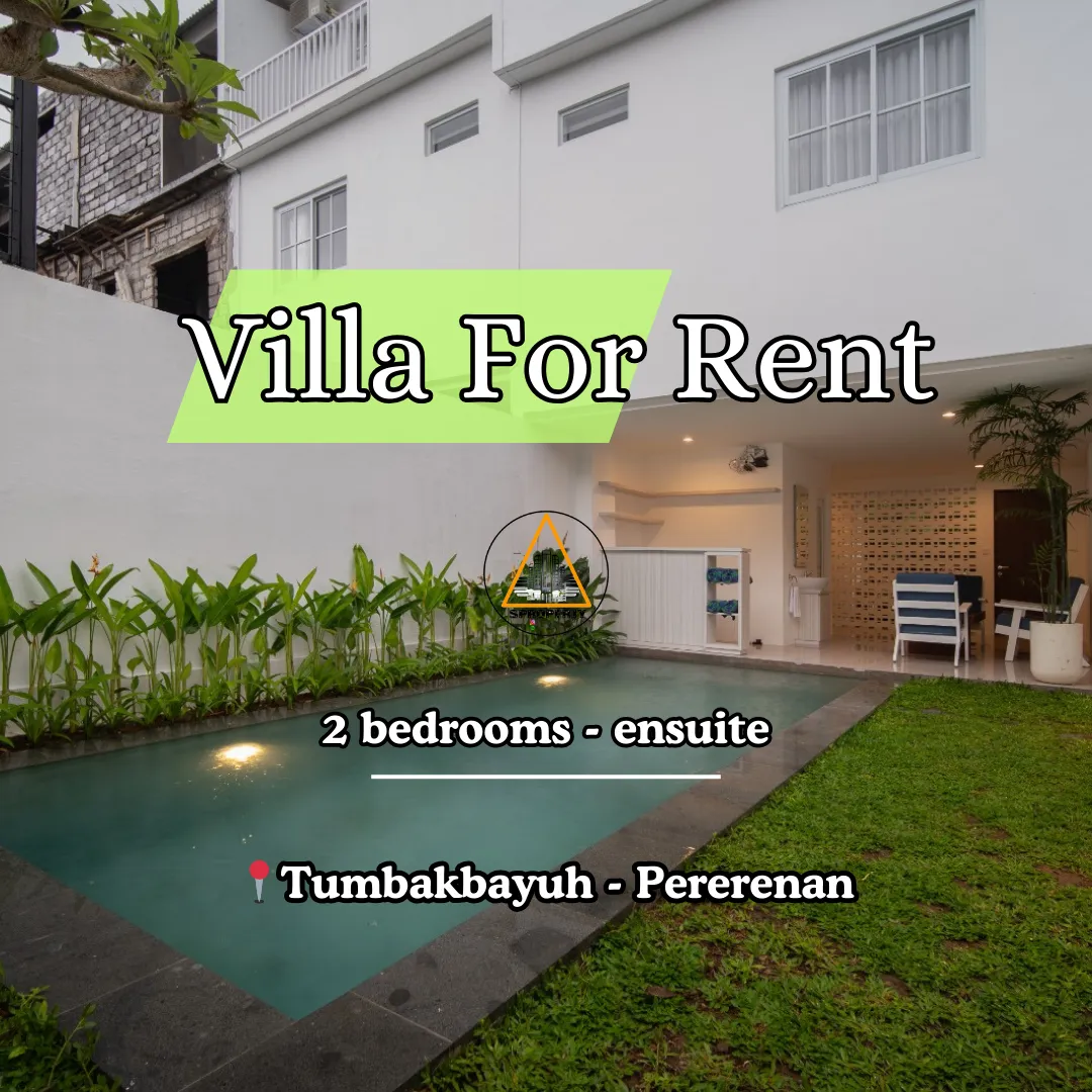 Modern Minimalist Villa in Complex One Gate System Pererenan