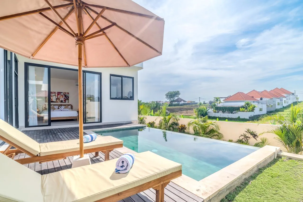 2BR Modern Villa Walking distance to Obsidian Fitness Pererenan