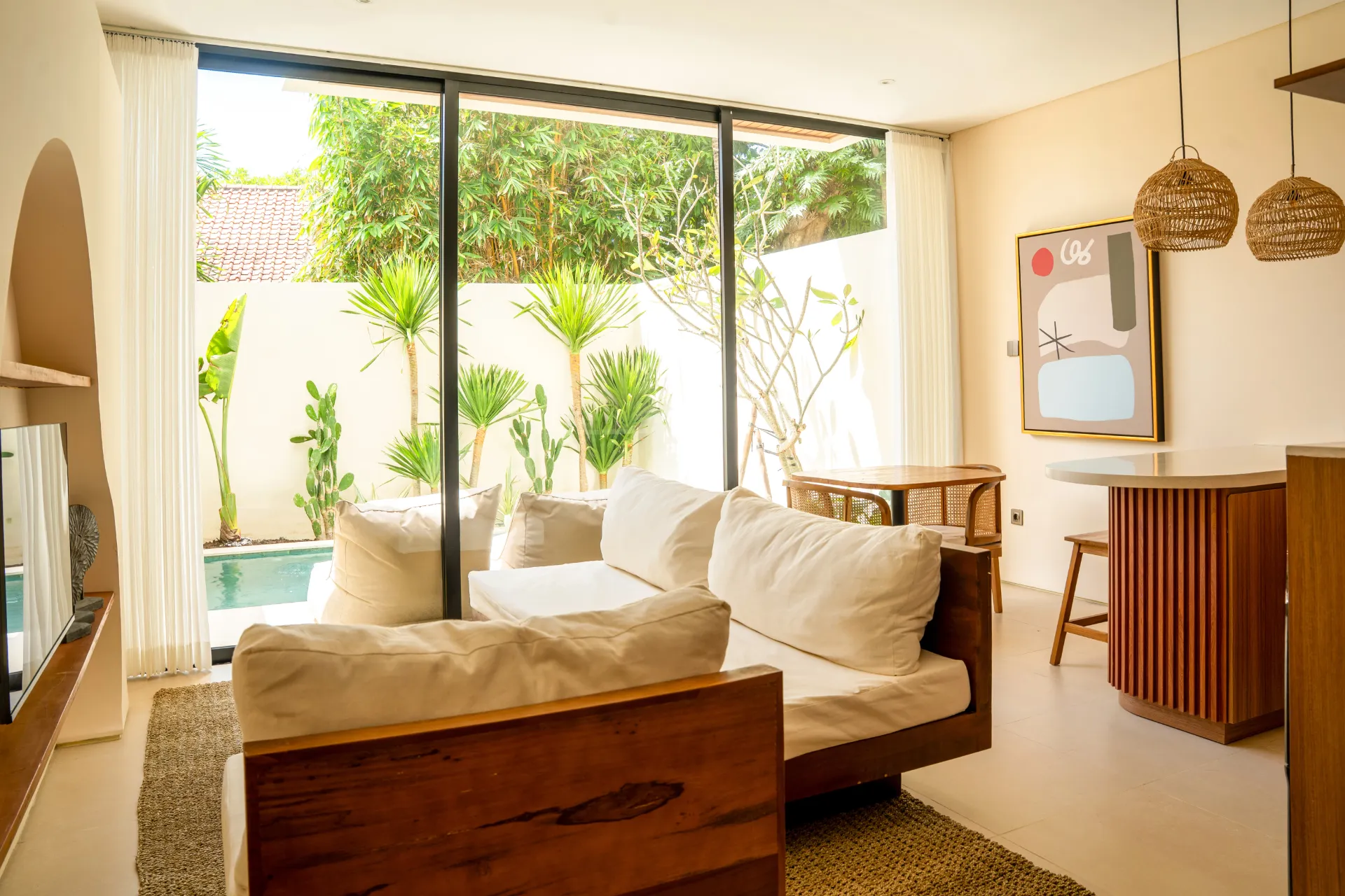Calm Design-Led 1BR Villa in Pererenan