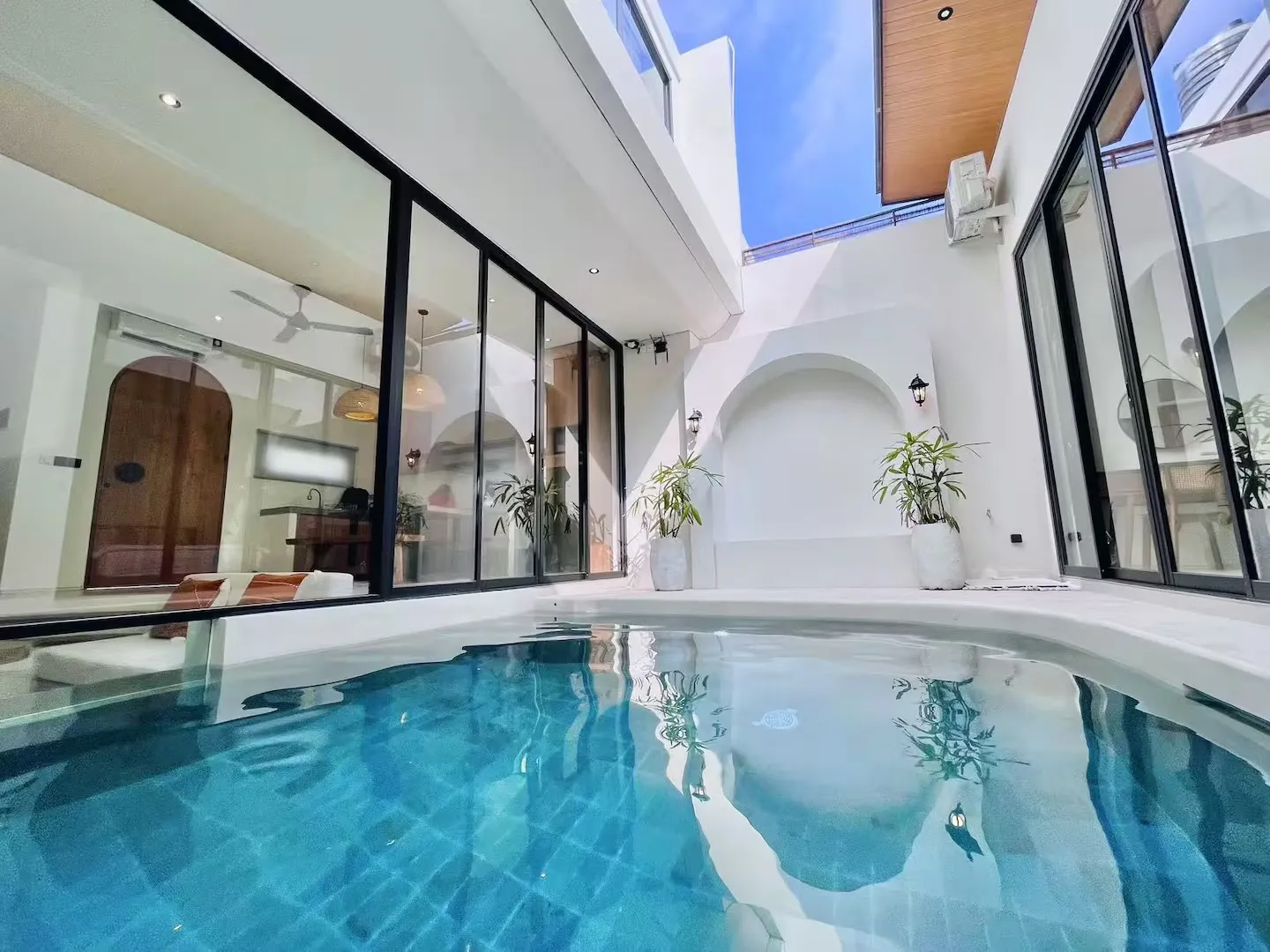 Modern Mediterranean 2-Bedroom Villa in Pererenan