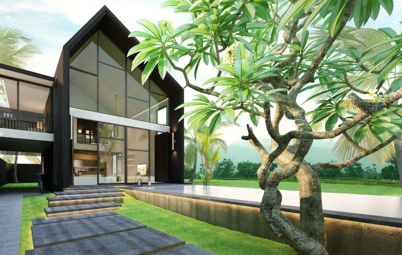 2-Bedroom Villa with Scenic Rice Field View in Cepaka (B-CP26)