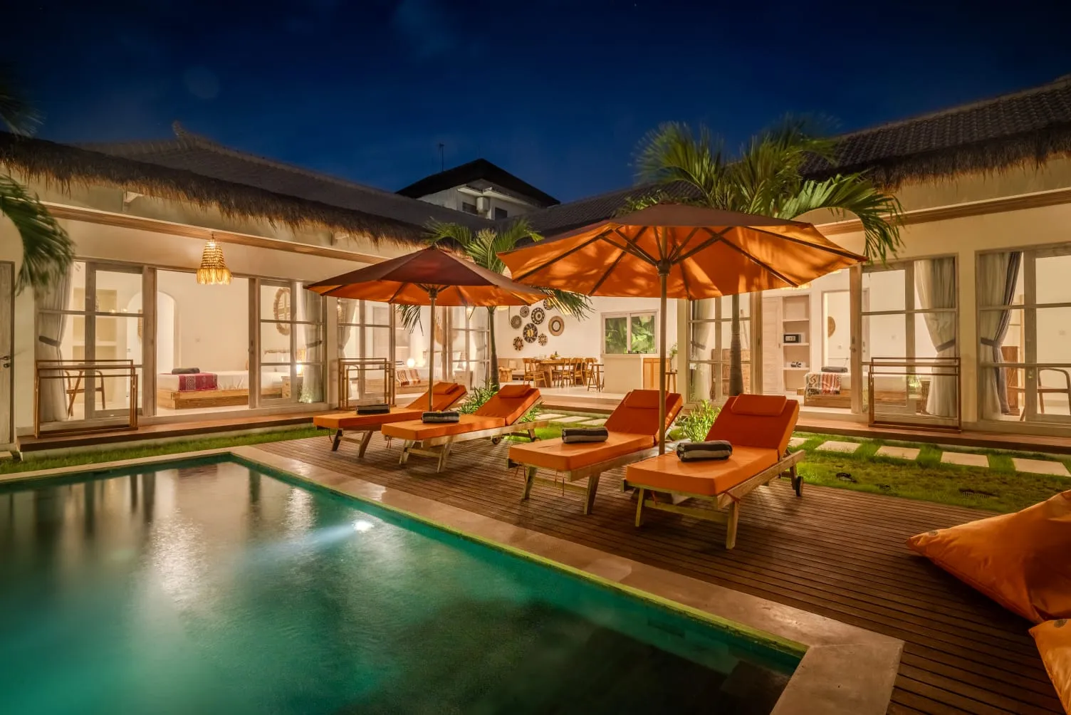 villa modern kerobokan for rent — image 4