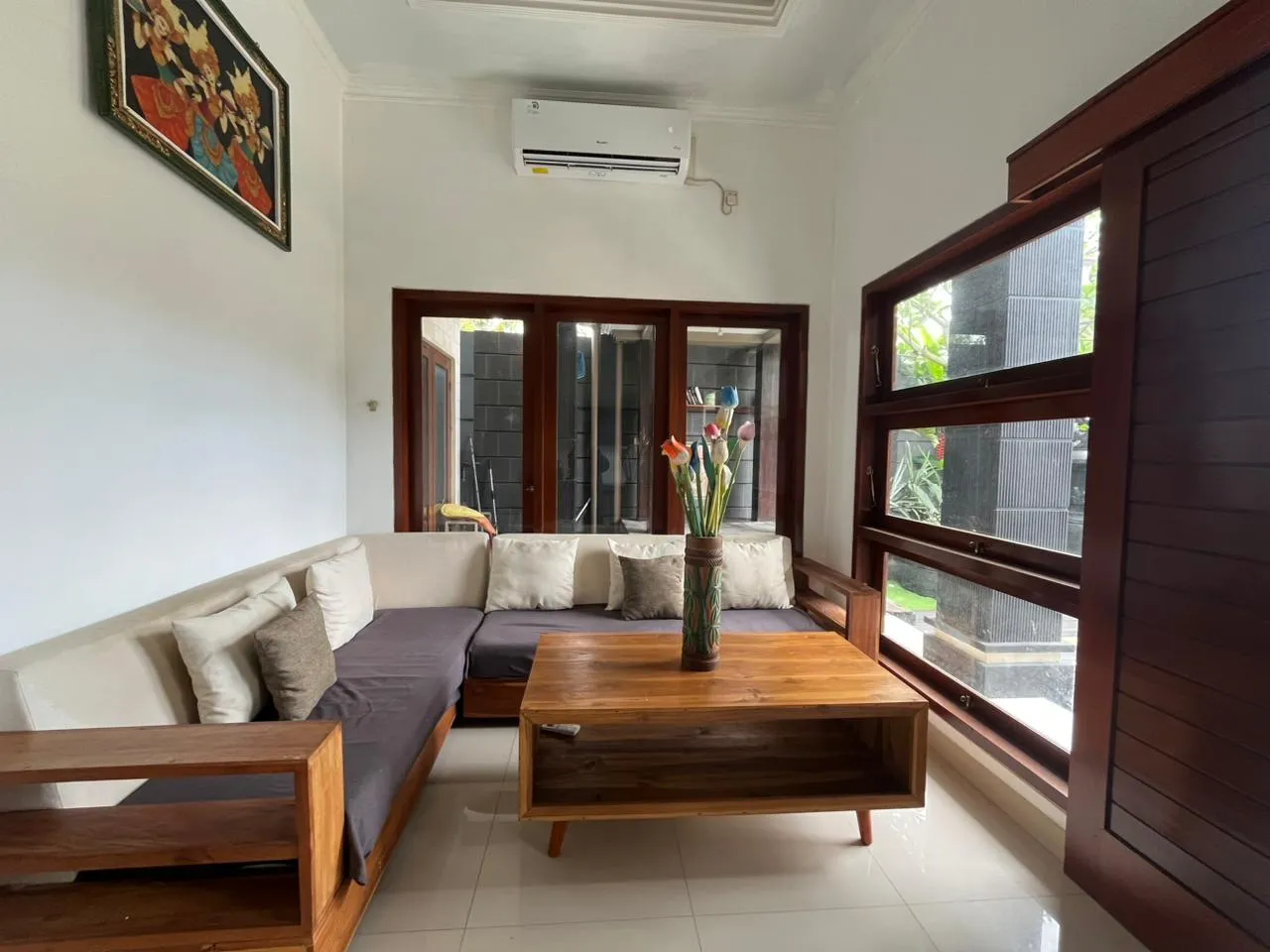 PTS 01- For Rent Semi Villa House Kedonganan Near Airport Kuta — image 3