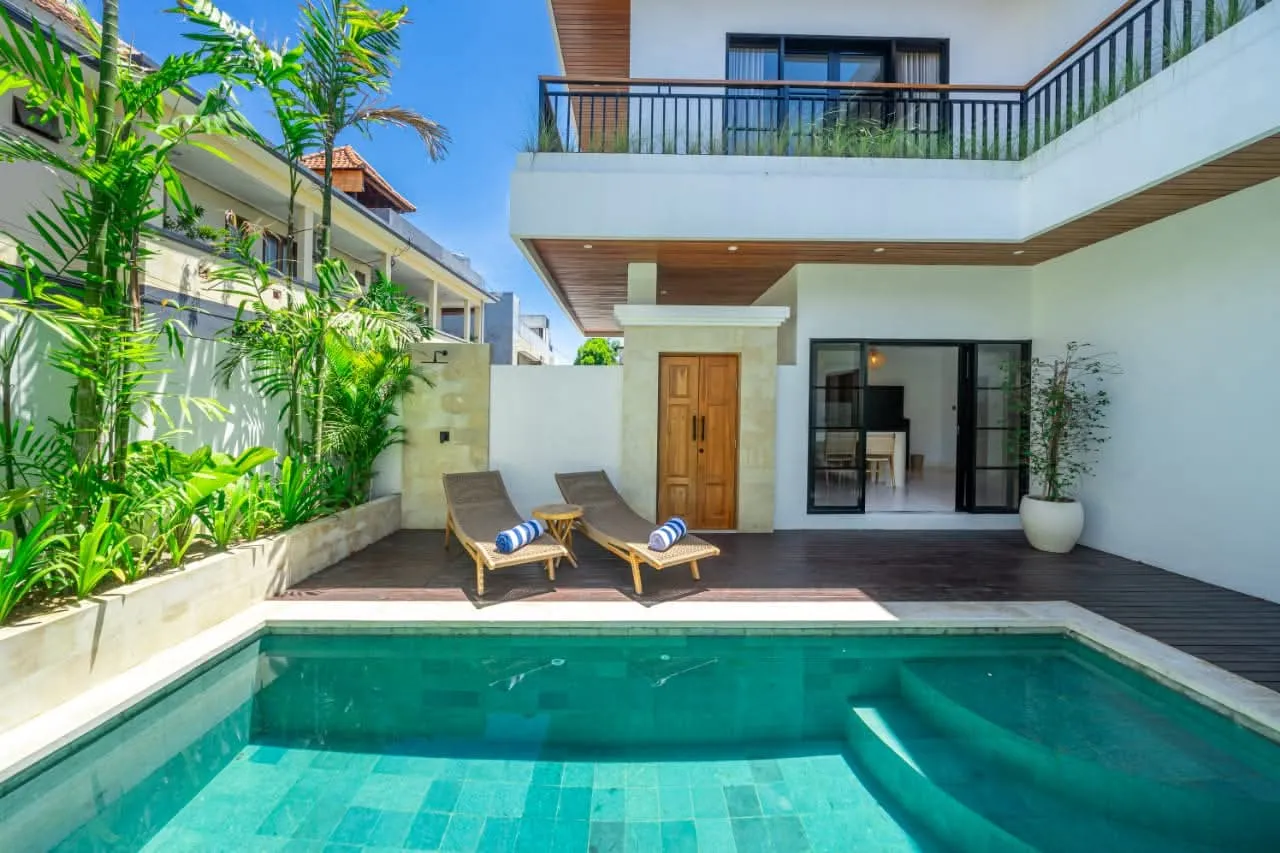 2 BEDROOM VILLA IN BERAWA IDR 26 MILL/MONTH — image 1