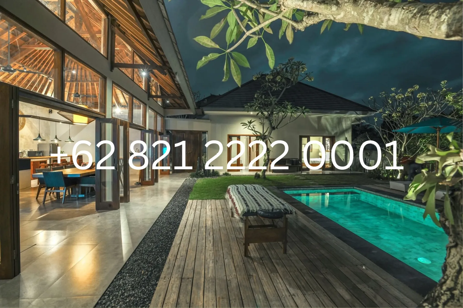 3 BEDROOM VILLA IN MUNGGU IDR 60 MILL/MONTH +62 821 2222 0001