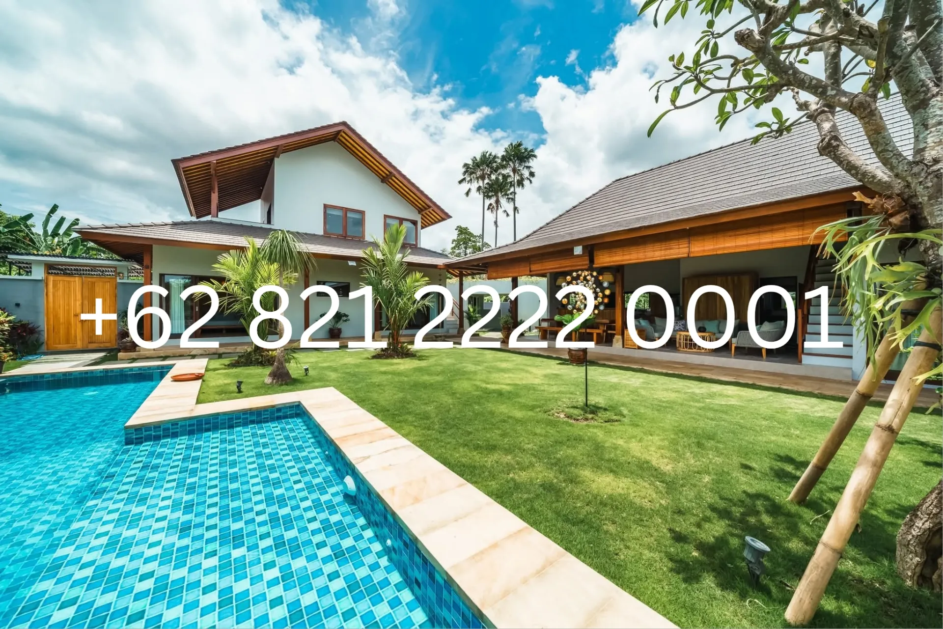 4 BEDROOM VILLA IN CANGGU IDR 65 MILL/MONTH +62 821 2222 0001