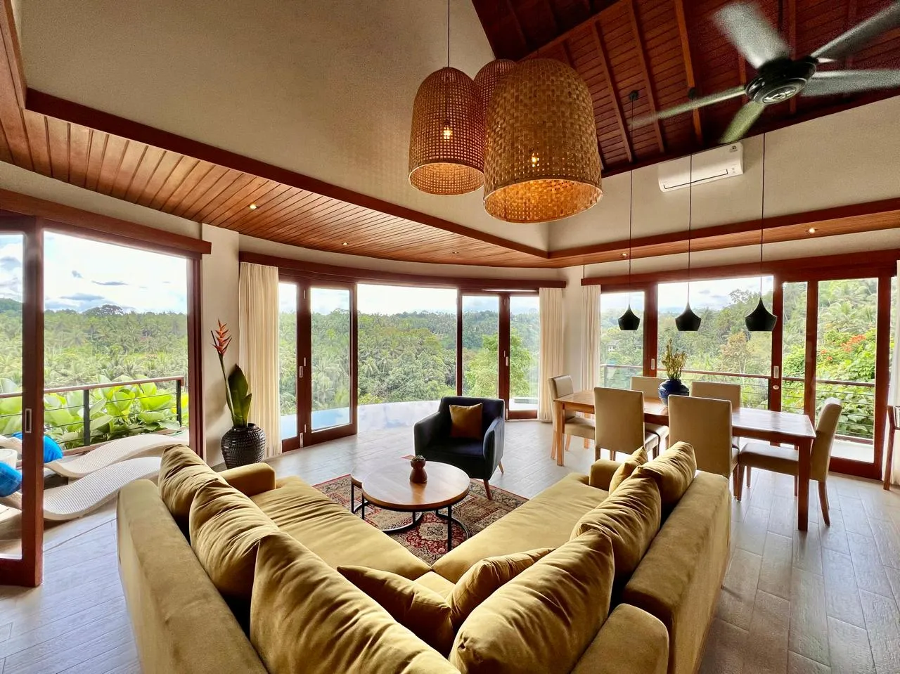 Elegant 2BR Valley-View Villa w/ Private Pool & Ayung River Outlook