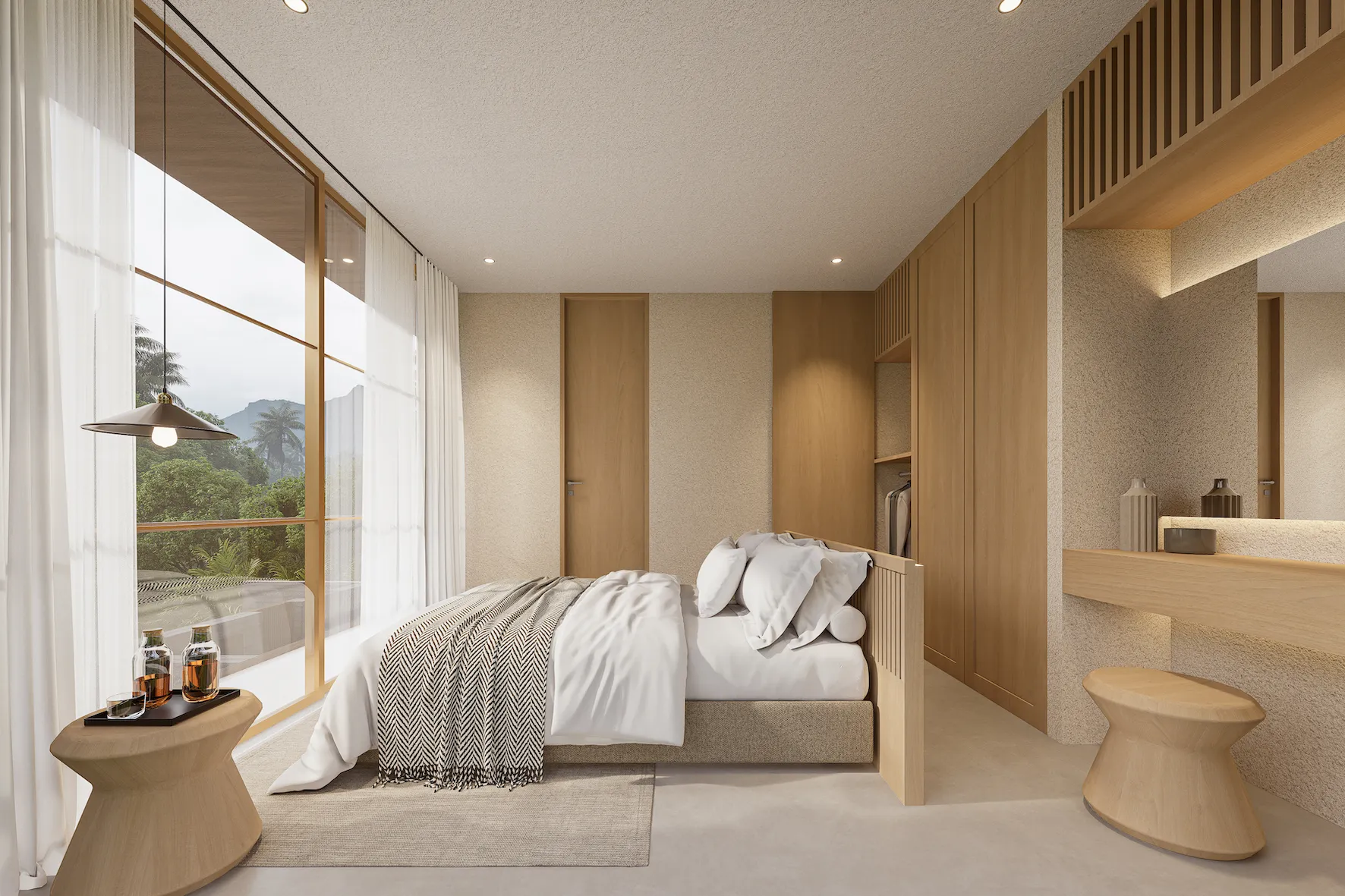 2-Bedroom Beachside Villa with Upper-Floor Ocean Views in Cemagi (B-CE05) — image 4