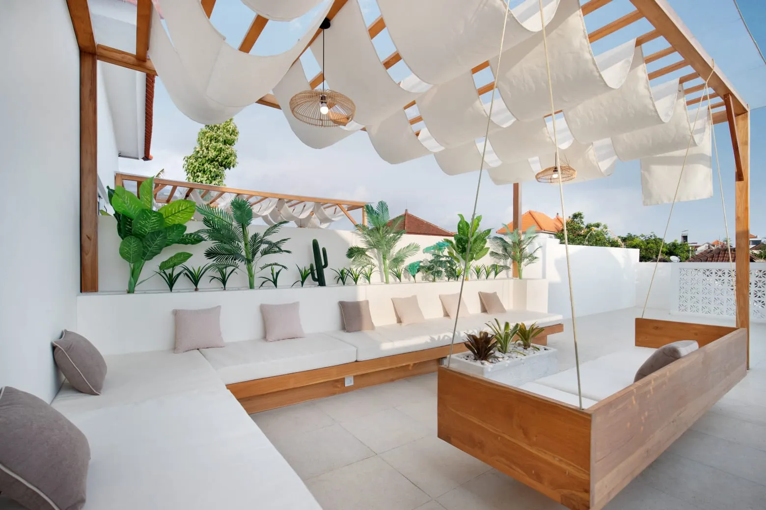#3001 Modern 3-Bedroom Villa with Rooftop Terrace in Abasana Berawa — image 1