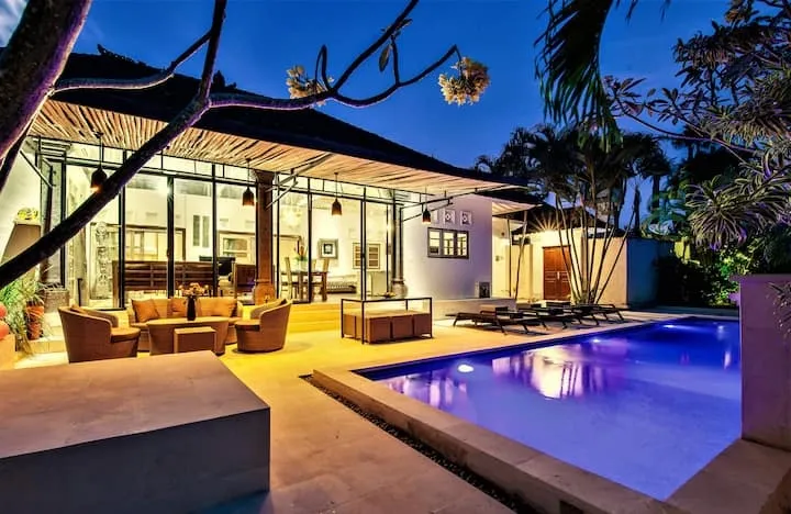Villa For Rent 3 Bed In Umalas Kerobokan Bali