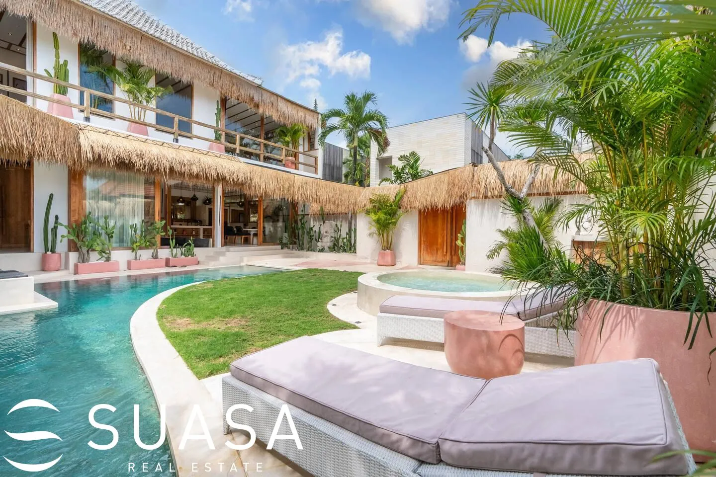 Boho Modern 3BR Villa in prime Berawa Canggu