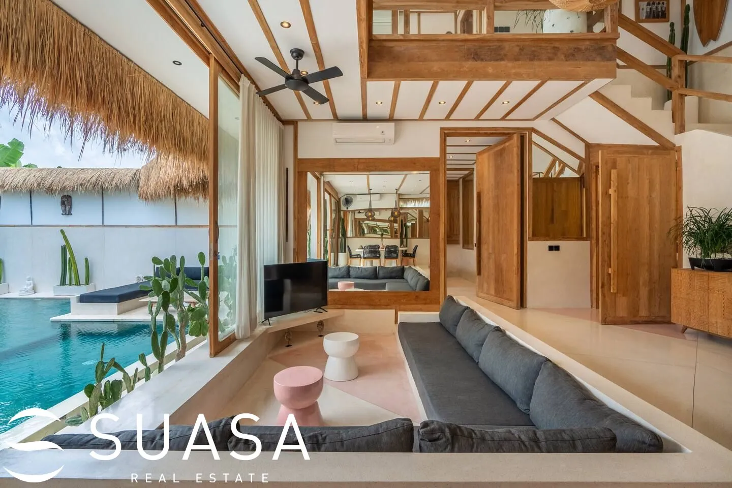 Boho Modern 3BR Villa in prime Berawa Canggu — image 4
