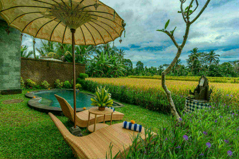 Stunning Villa with Rice Terrace Views