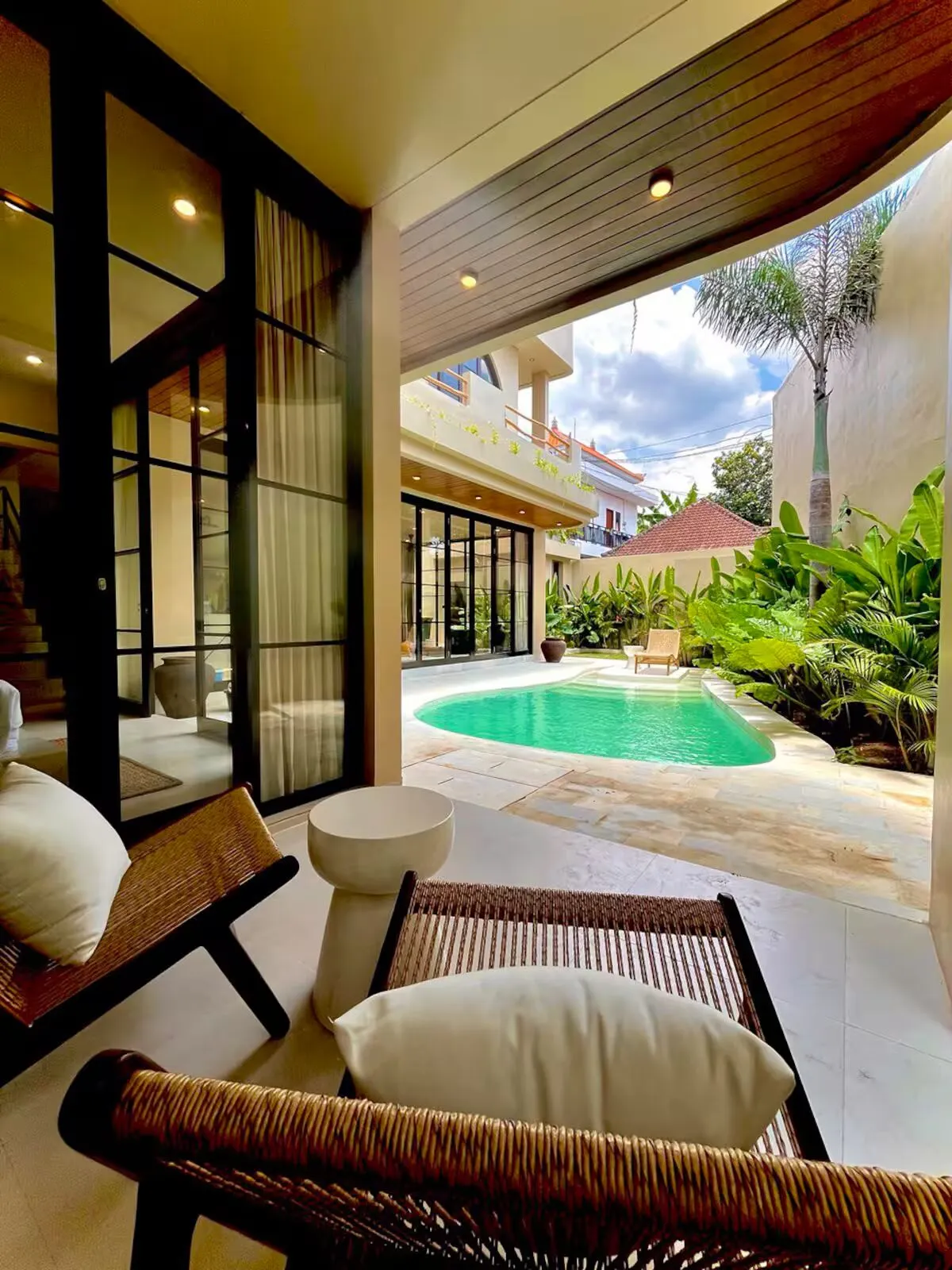 📍 Heart of Pererenan: 3BR Designer Villa Enclosed Living & Full Service – AF56