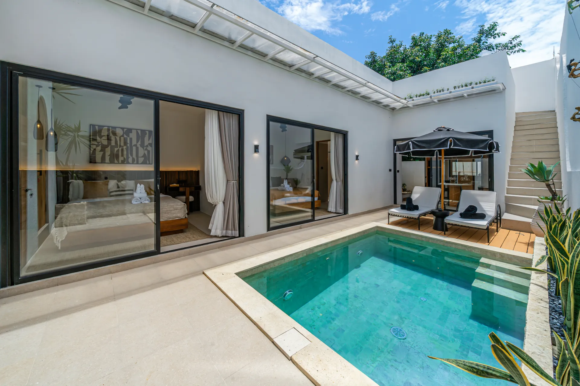 Villa Nara - Brand New 2-Bedroom Villa with Rooftop in Nyang Nyang Beach!!