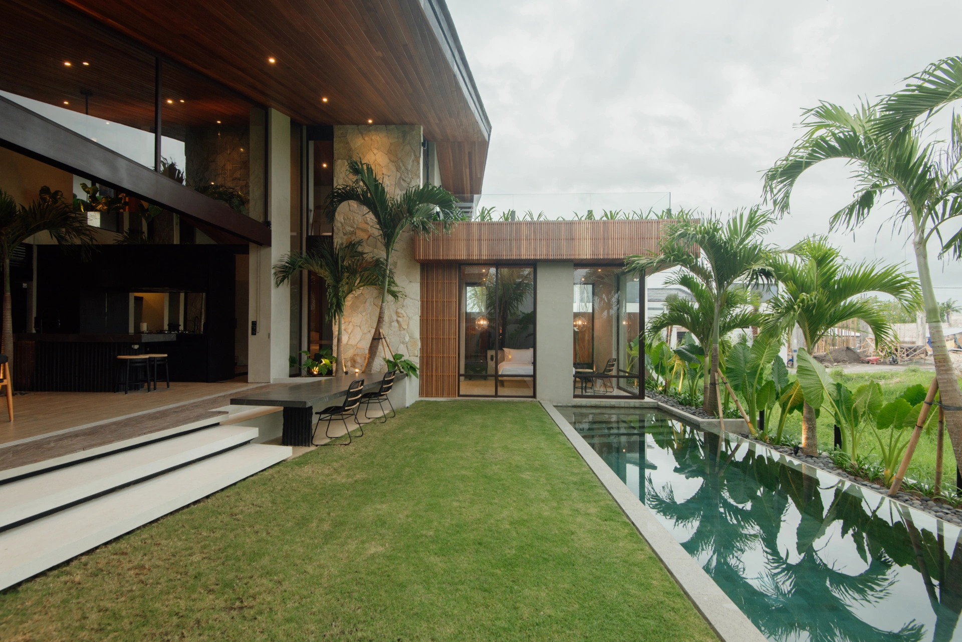 Villa For Rent 4 Bed In Pererenan Badung Bali