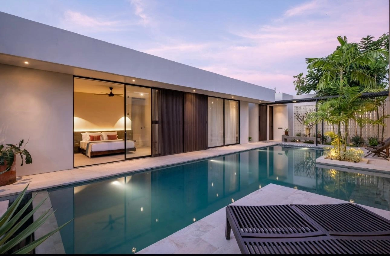 Villa For Rent 3 Bed In Umalas Kerobokan Bali — image 3