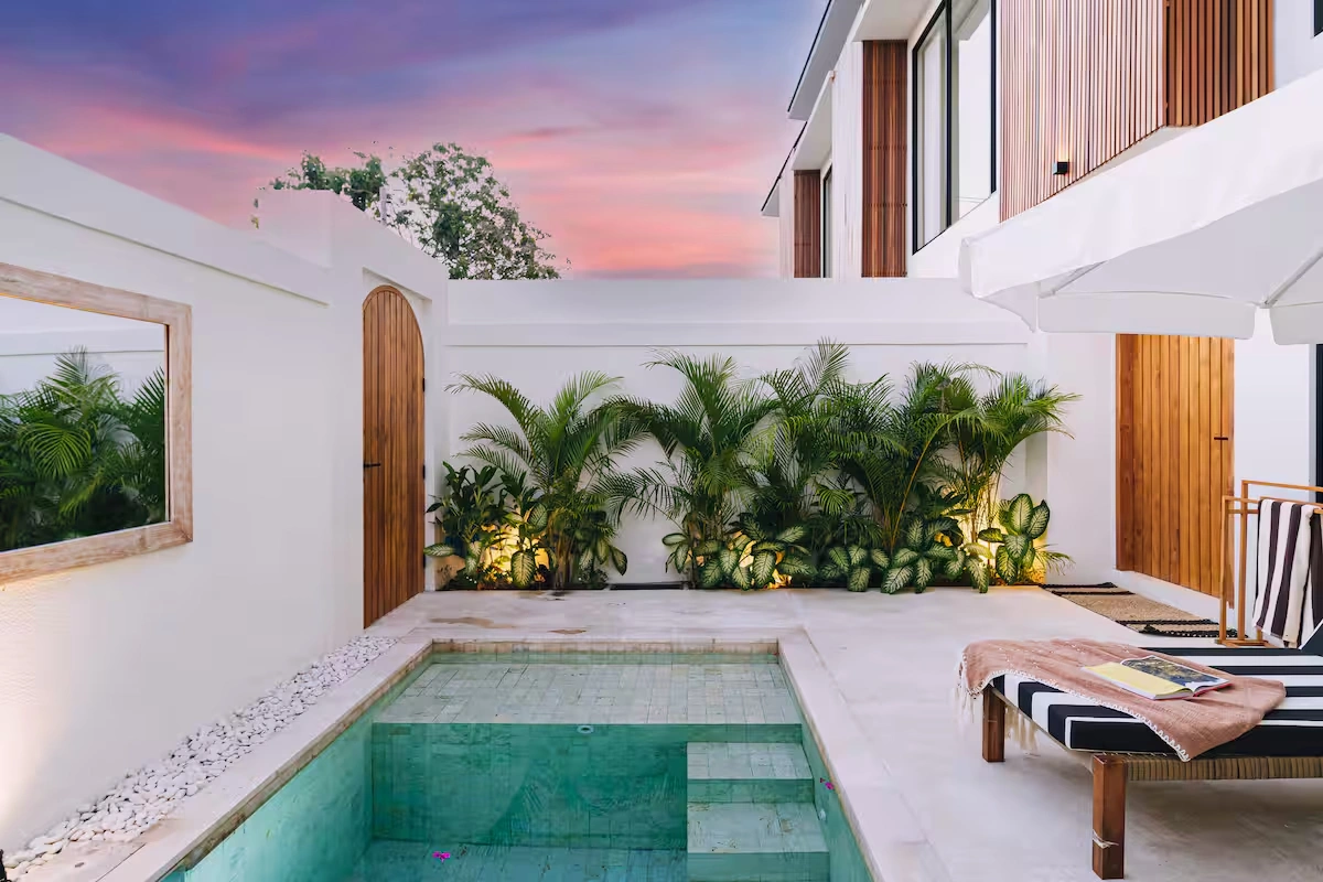 Villa Santai Santai - Chic & Cozy 2BR Private Pool Villa in Prime Canggu