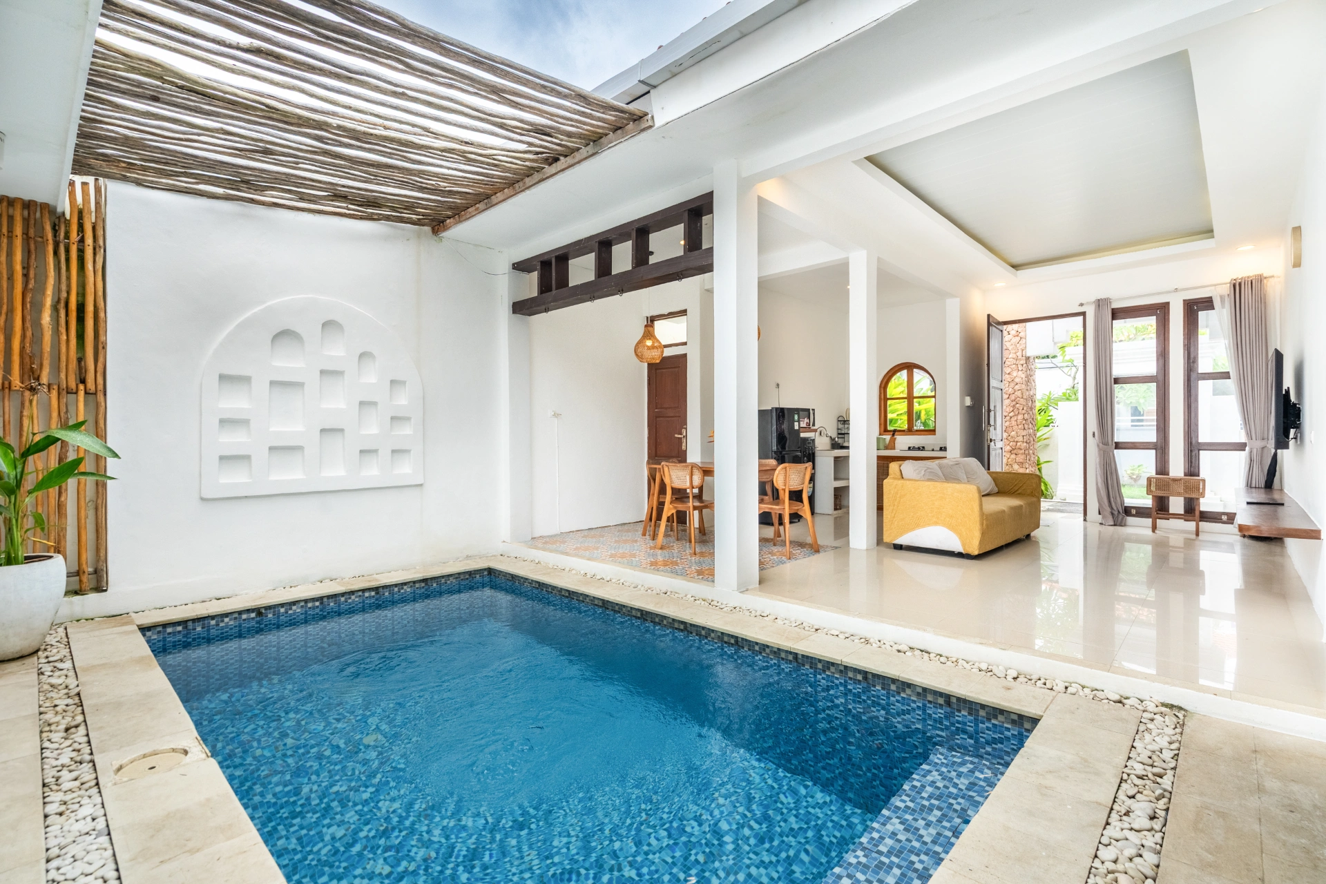 Two Bedroom Private Pool in Bhiseka Villa Jimbaran Bali