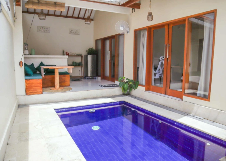 2BR Villa with Spacious Terrazzo Ensuites Pererenan