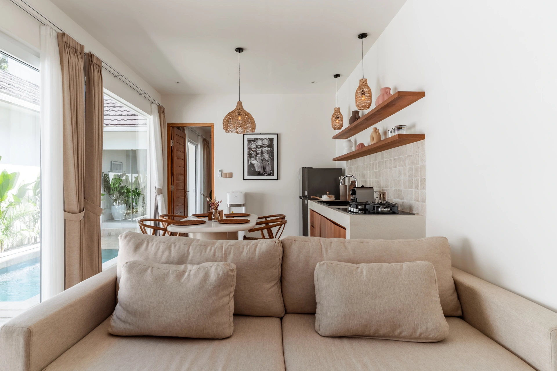 Mediterranean 2BR Villa w/ Pool & Home Office - Melasti — image 2