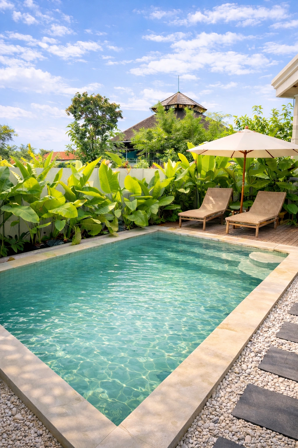 Stylish 1-bedroom pool villa just 15 minutes from Ubud
