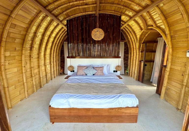 Unique Bamboo 1BR Nature Villa w/ Pool Cold Plunge & Panoramic Views — image 2
