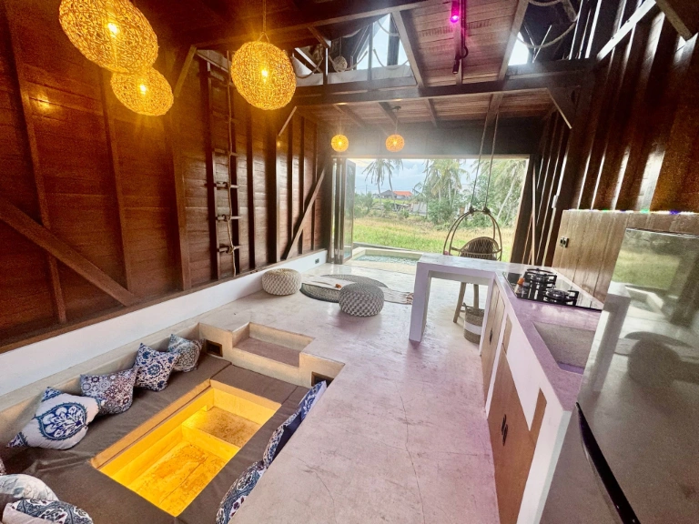 Treehouse-Style 1BR Nature Villa w/ Pool Cold Plunge & Panoramic Views — image 3
