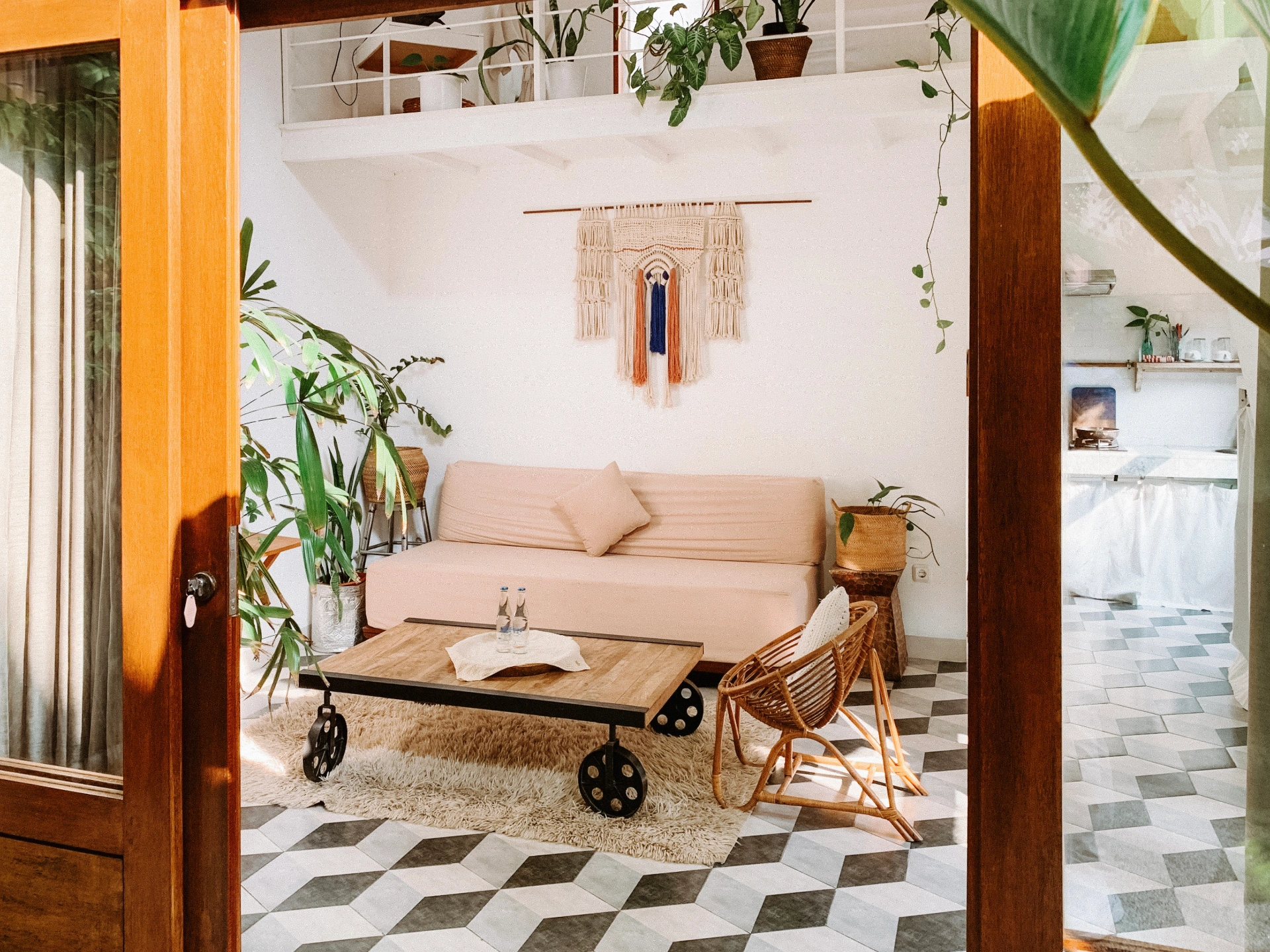 Chic 1BR Loft + Tropical Pool Near Seminyak Beach