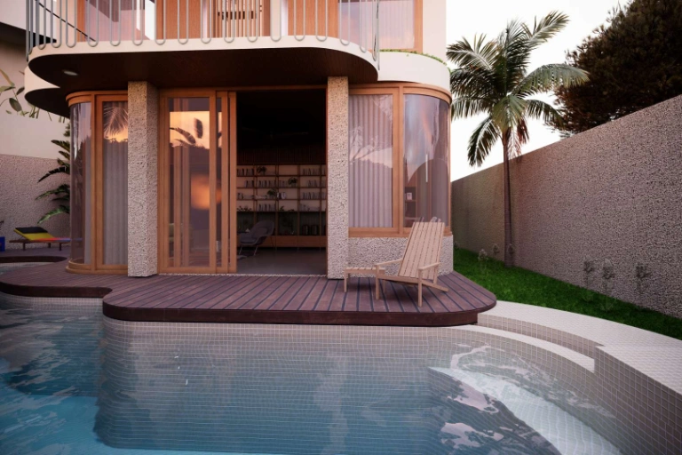 2BR Modern Jungle View Villa Leasehold Investment in Kedungu Near Tanah Lot