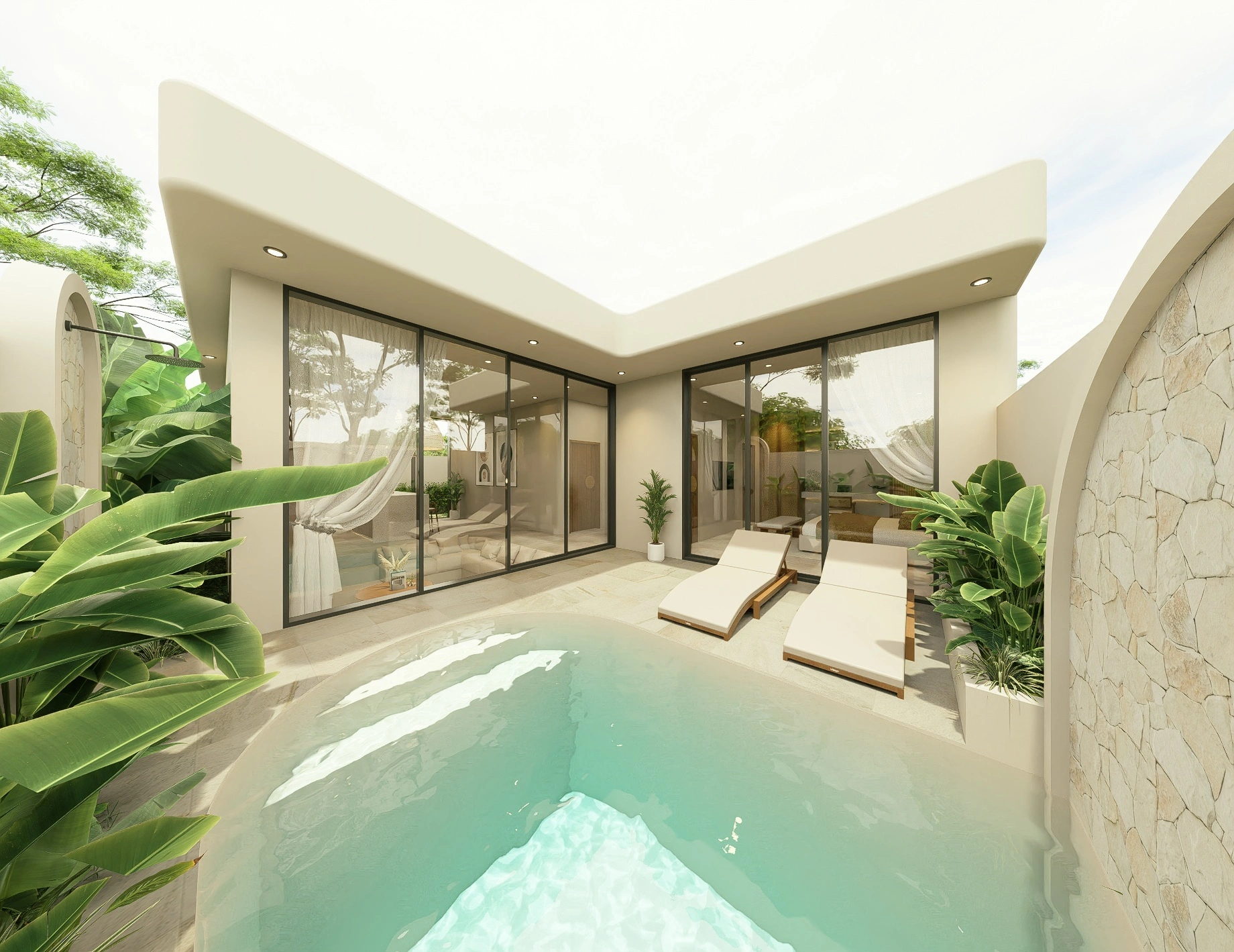 Stunning Two Bedroom Designer Villa in the Heart of Canggu