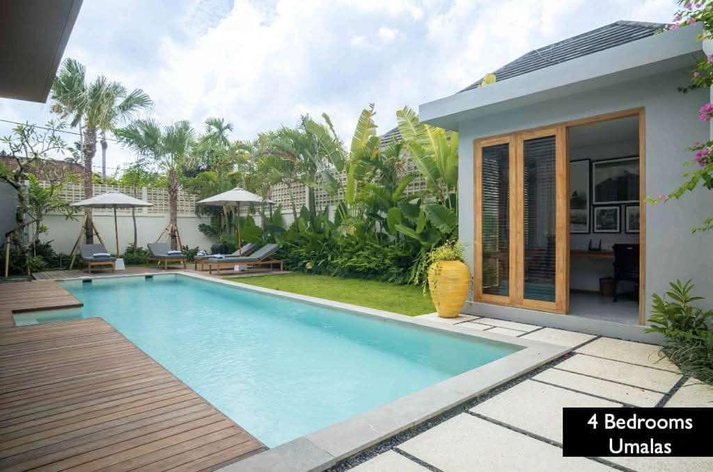 Villa For Rent 4 Bed In Bumbak Umalas Kerobokan — image 3