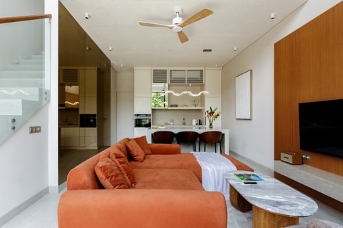 Chic 2BR Coastal Villa w/ Pool & Rooftop Lounge in Canggu, Bali — image 16