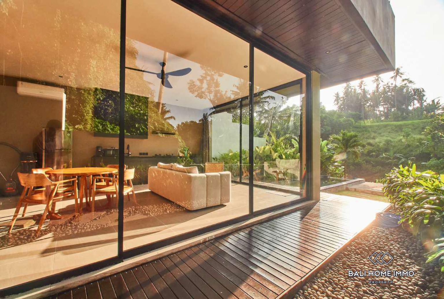 1 Bedroom Modern Riverside Villa For Sale and Rent in Ubud Bali — image 2