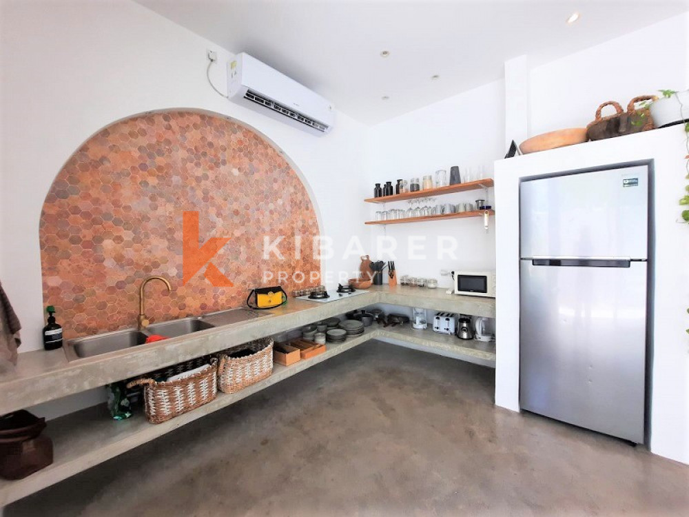 Beautiful Three Bedrooms Closed Living Bohemian Style Villa In Prime Location Of Berawa — image 5