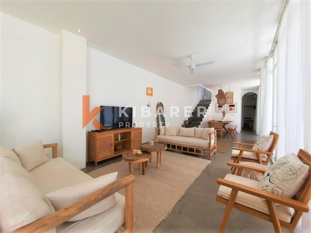 Beautiful Three Bedrooms Closed Living Bohemian Style Villa In Prime Location Of Berawa — image 15