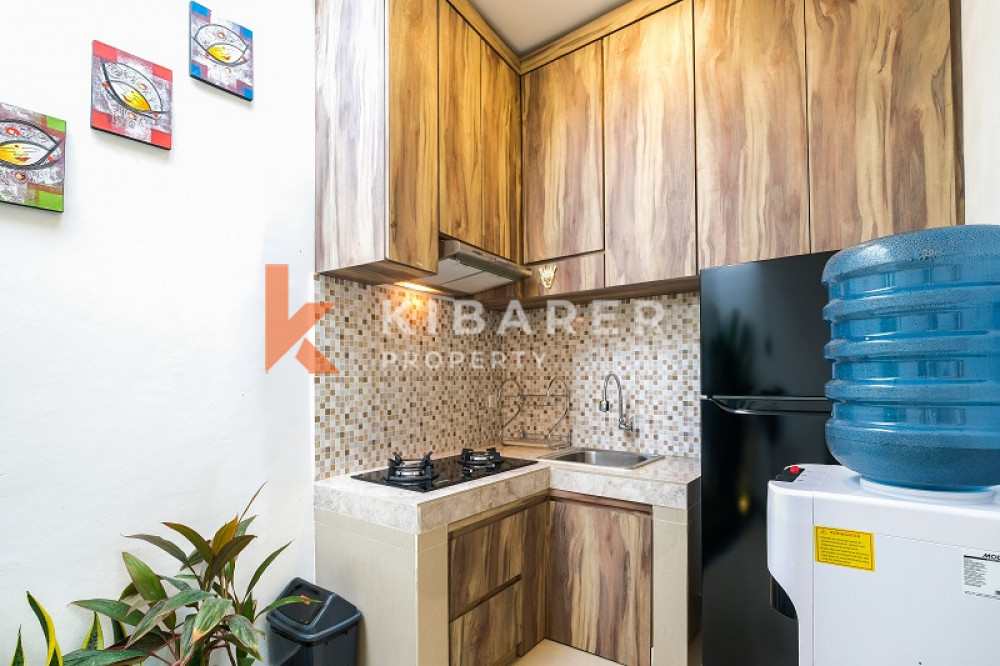 stunning one bedroom open living villa in pererenan — image 5