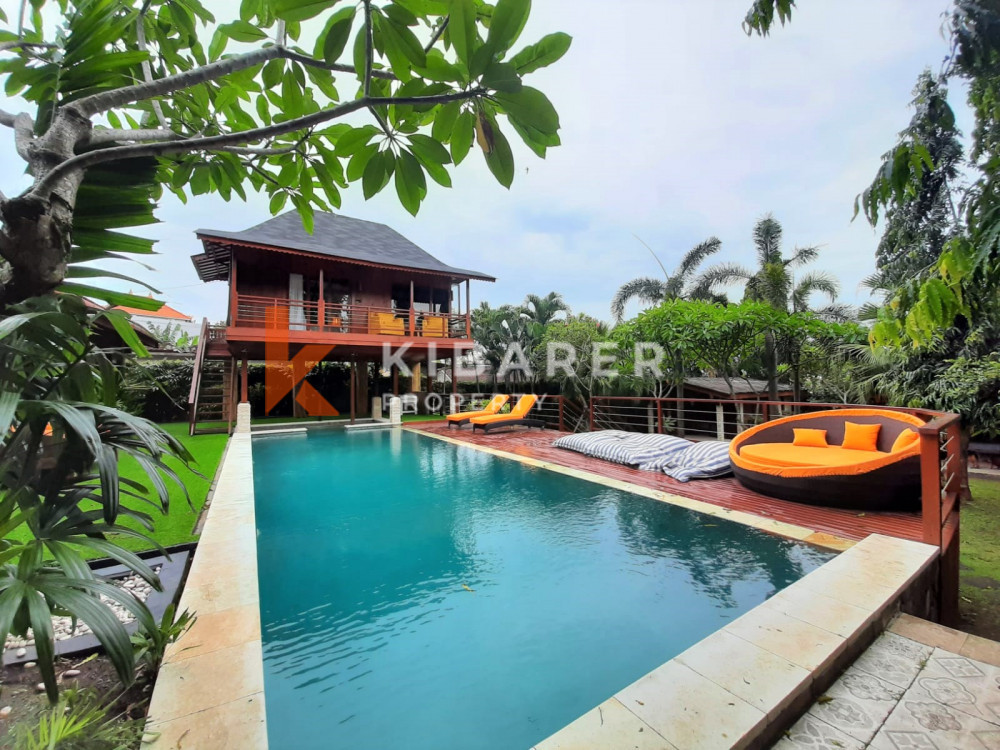 Superb Five-Bedroom Villa Located in the Peaceful Canggu Area