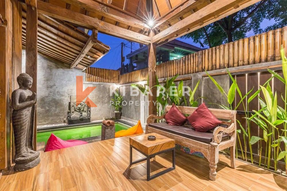Beautiful Two Bedroom Joglo Villa situated in Canggu — image 9
