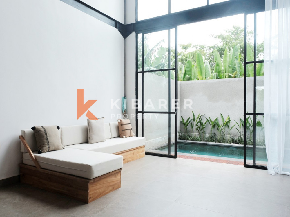 Modern One-Bedroom Loft with Pool Located in the Heart of Canggu