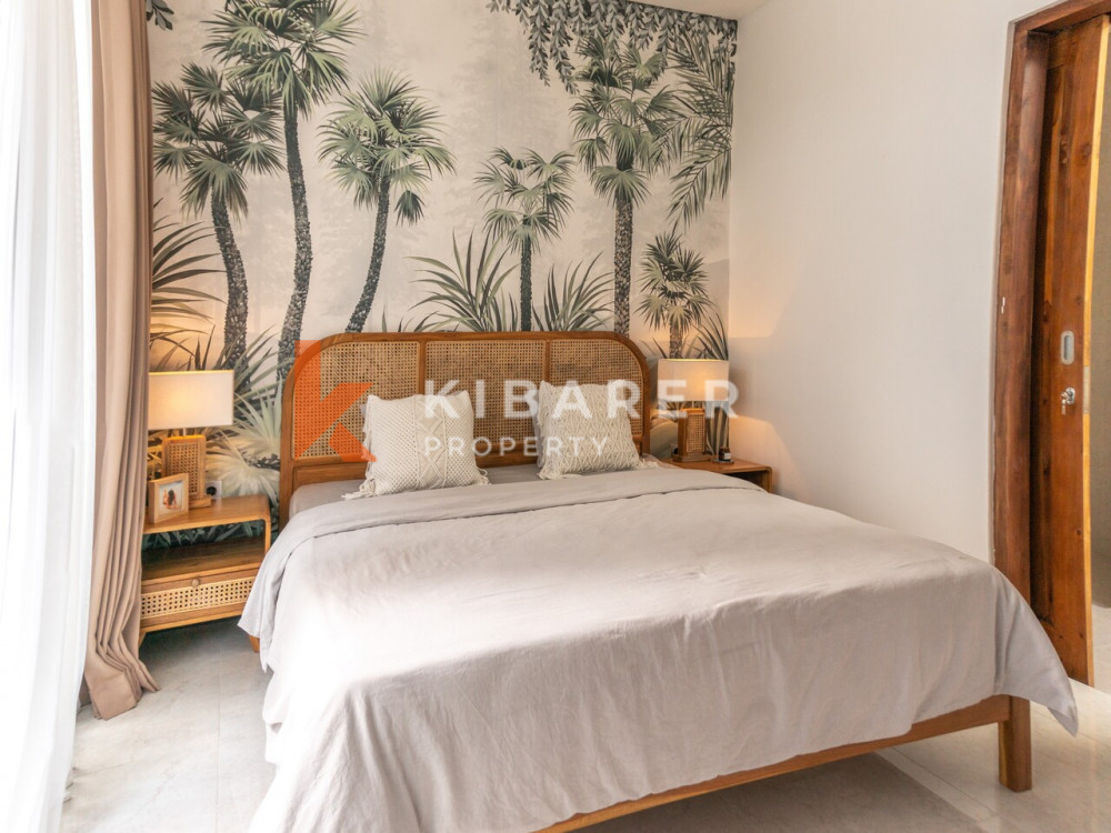 Bohemian Two Bedroom Enclosed Living Room Villa Situated in Kerobokan — image 8