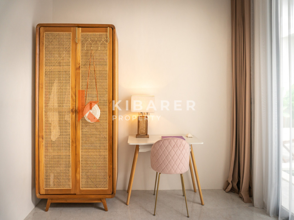 Bohemian Two Bedroom Enclosed Living Room Villa Situated in Kerobokan — image 11