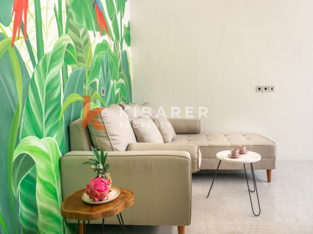 Two-Bedroom Bohemian Villa with Enclosed Living Room in Kerobokan — image 6
