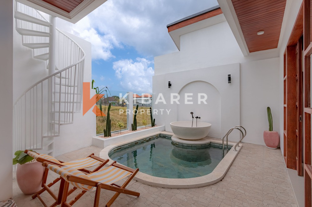 Beautful One Bedroom Open Living Room Villa Set in Canggu — image 1