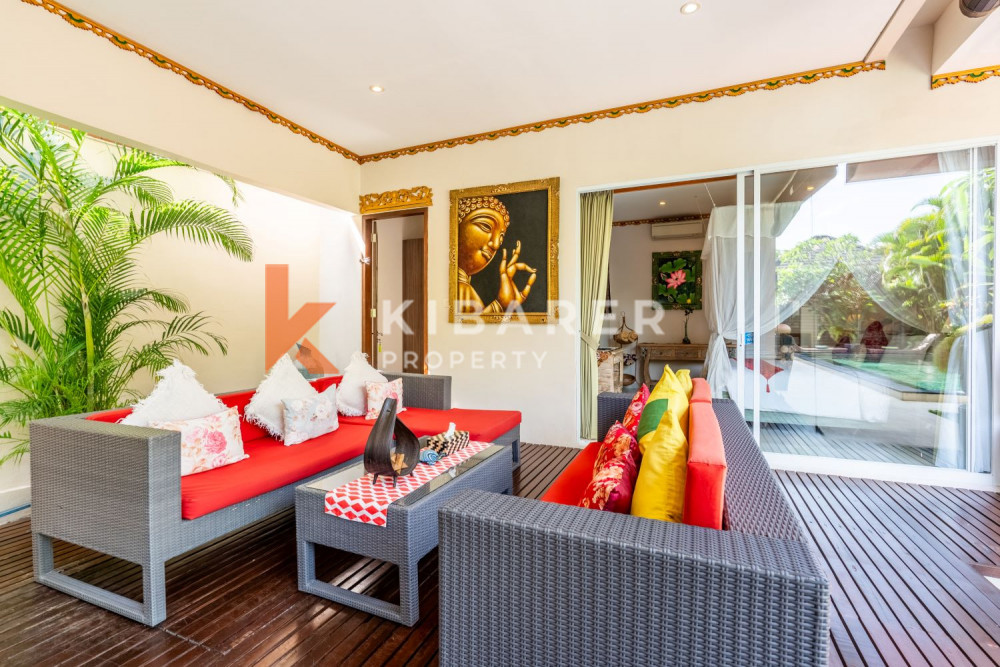 Peaceful Three Bedroom Enclosed Living at Villa Complex Situated in Seminyak — image 3