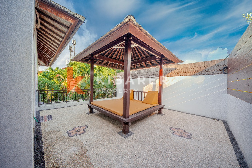 One Gate System Cozy Two Bedrooms Closed Living Villa Situated In Bumbak — image 17