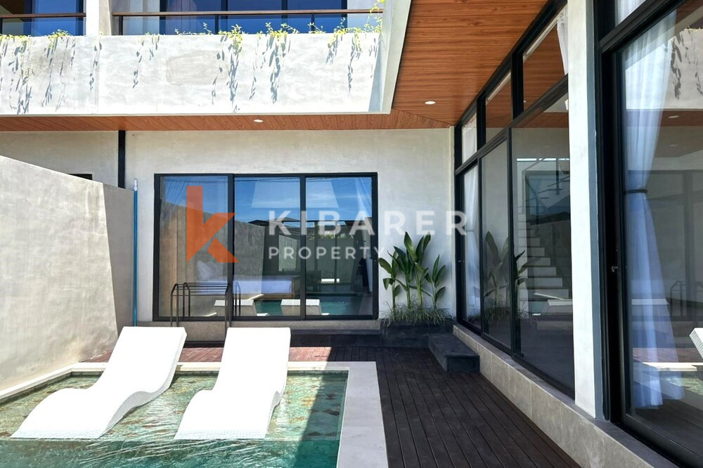 Modern Two Bedroom Two Bedroom Concrete Industrial Style Villa in Pererenan — image 2