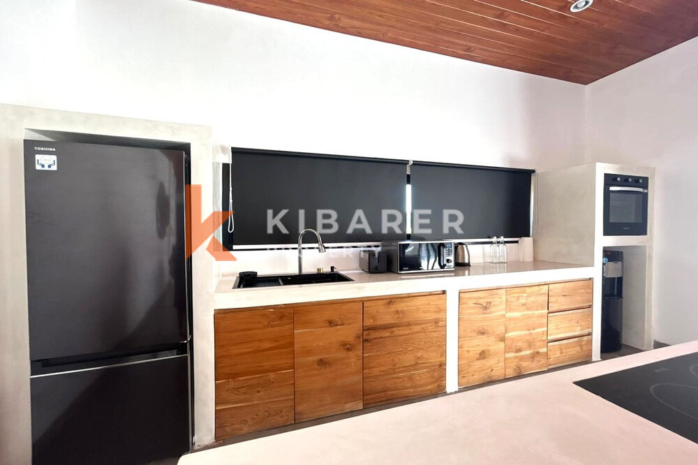 Modern Two Bedroom Two Bedroom Concrete Industrial Style Villa in Pererenan — image 9