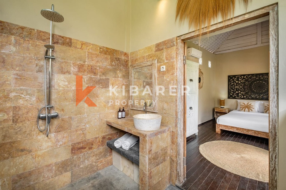 Four-Bedroom Gated Villa with Rice Field Views in Canggu — image 12